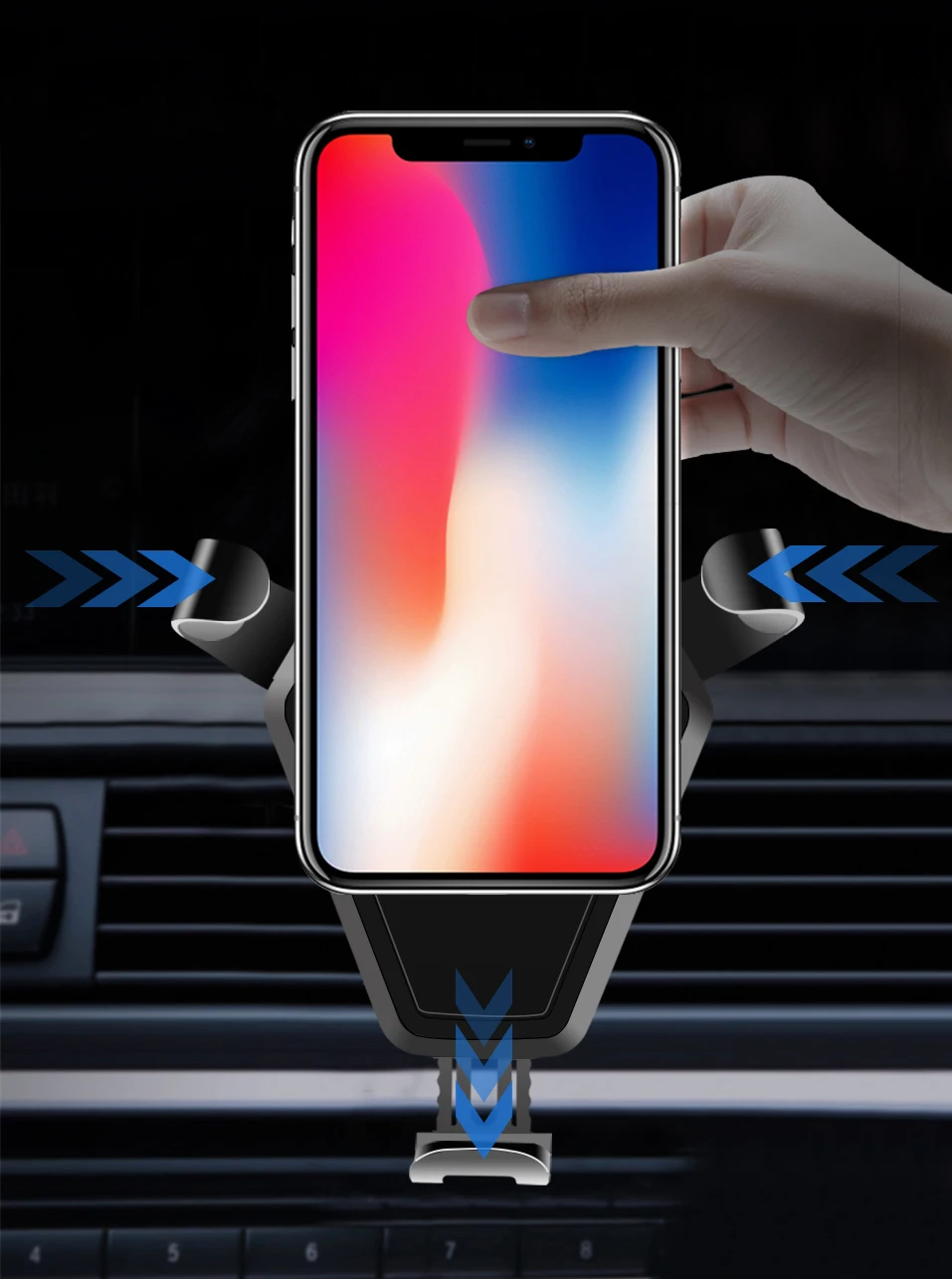 QI Wireless Car Charger Holder 2