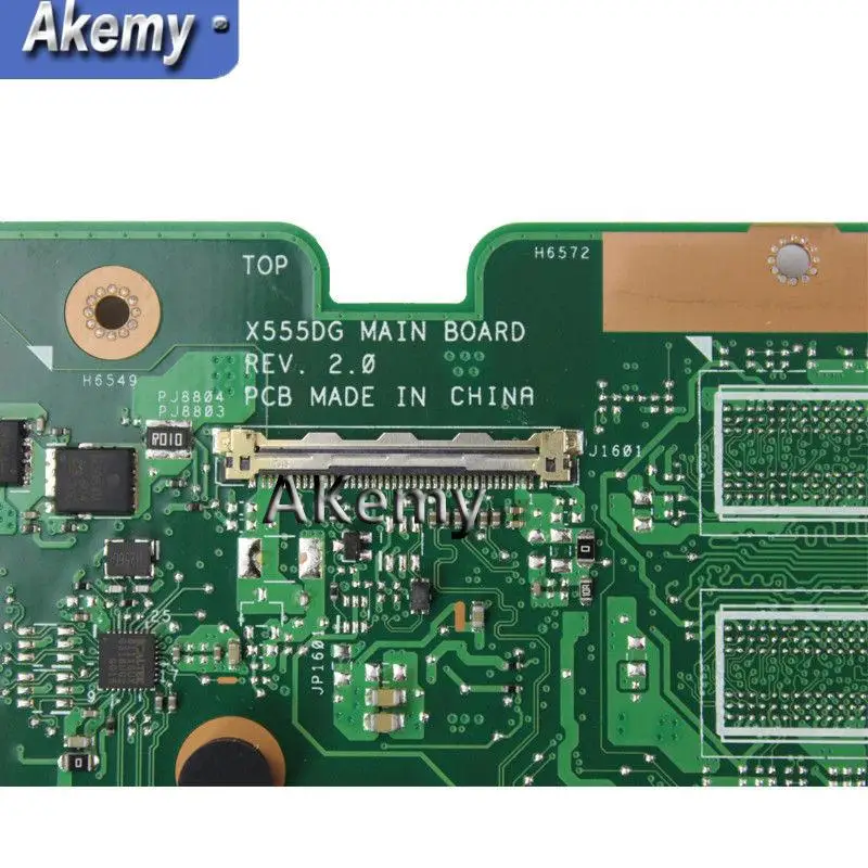 AK X555DG материнская плата для ноутбука For Asus X555Y X555YI X555D тест оригинальная 4G RAM FX 8800 CPU