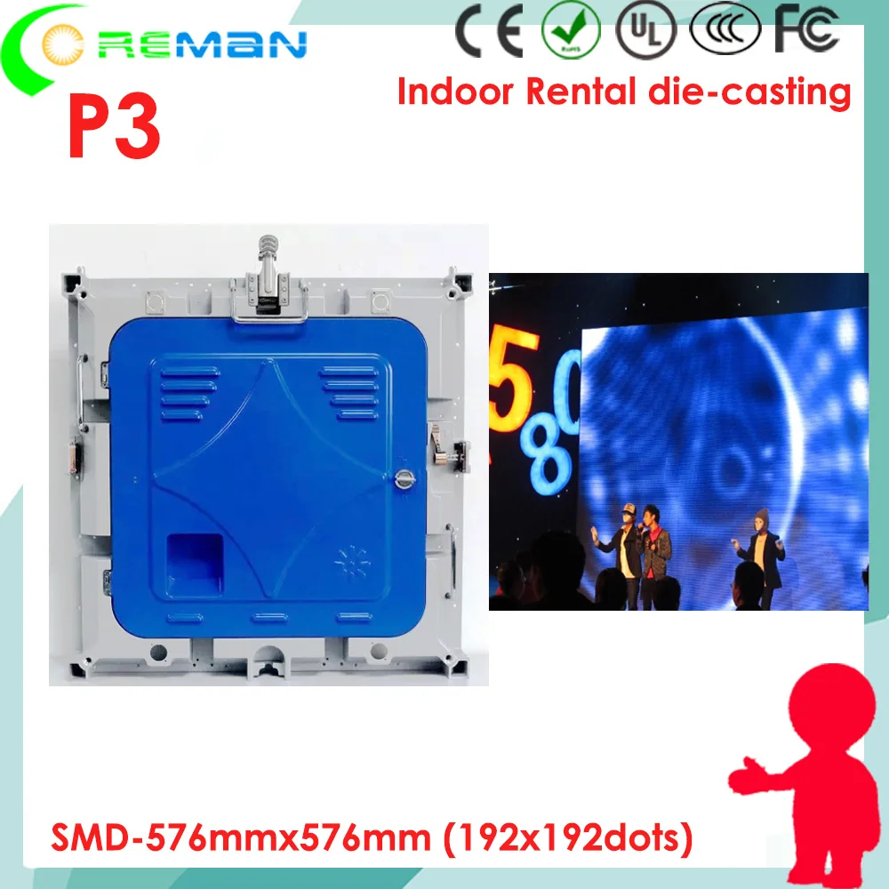Самый продаваемый товар в интернет магазине alibaba smd rgb светодиодный экран p3 Крытый