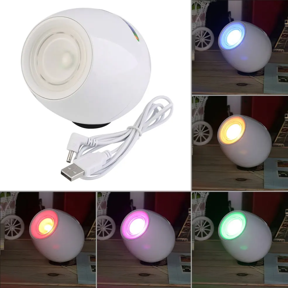 

2 pcs 256 Colors Living Color Light LED Lamp Mood Light Touchscreen Scroll Bar USB White