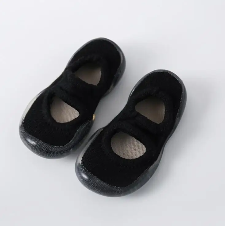 Летняя обувь для малышей; детская обувь; нескользящая обувь; носки-тапочки; однотонные носки; tz05