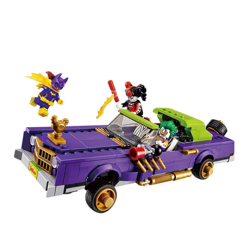 

New lepin 433Pcs 07046 Genuine Batman Movie Series The Joker`s Lowrider Set Building Blocks Bricks Toys compatible with 70906