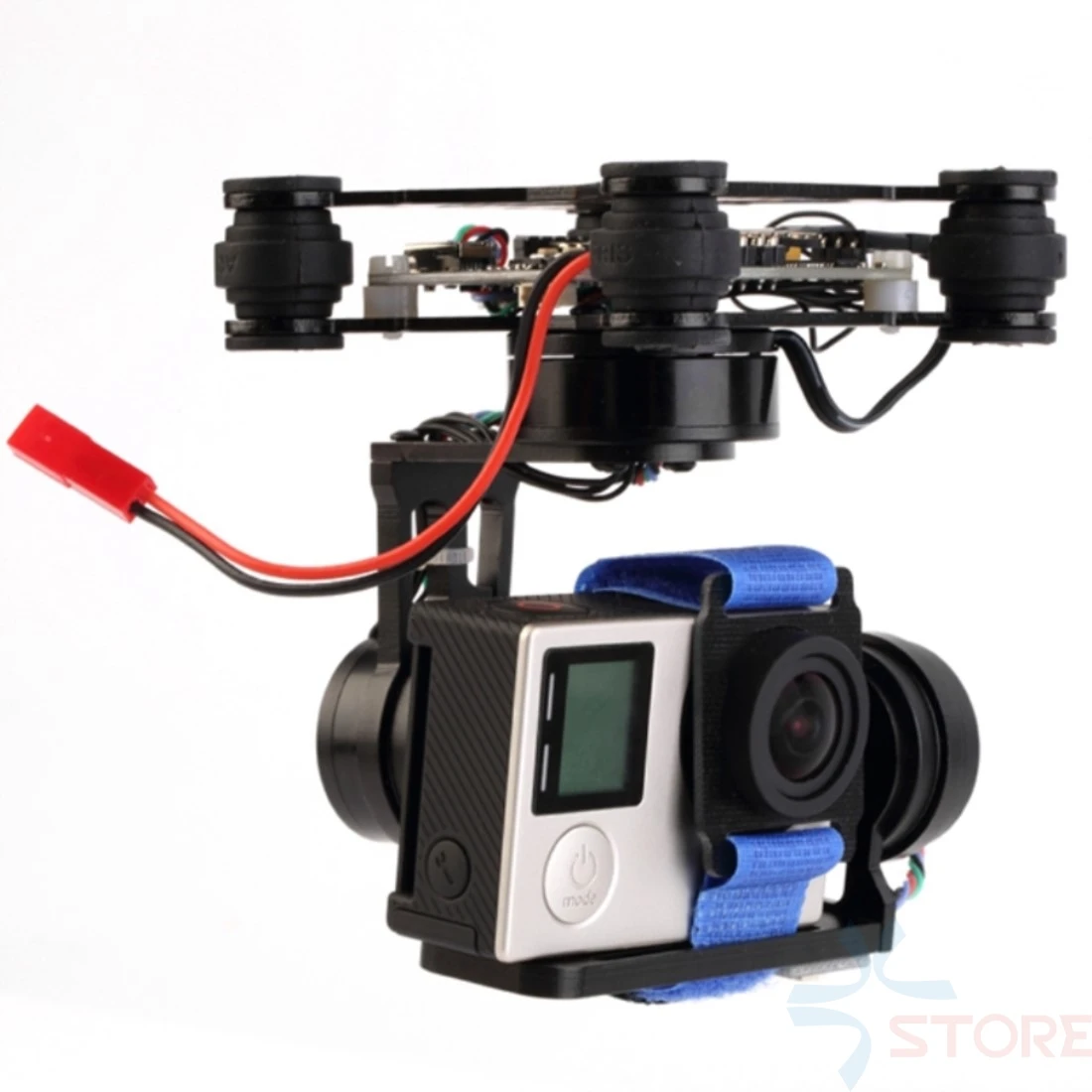 3 осевой бесщеточный карданный каркас с мотором и контроллером Storm32 для Gopro 4 Xiaomi