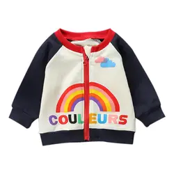 Дети ребенок мультфильм хлопковая куртка для мальчиков детская одежда пальто куртка для маленьких девочек осеннее пальто с длинными