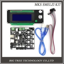 MKS SMelzi + Melzi MINI12864 3d Printer Kit Motherboard