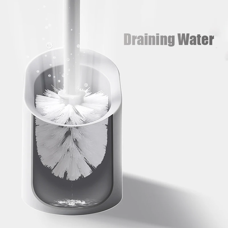 مجموعة أصدقاء الحمام المغناطيسي تنظيف فرشاة PP ملحقات بلاستيكية للحمام مجموعة المنزل طويلة مقبض دش غرفة المحمولة المرحاض فرشاة