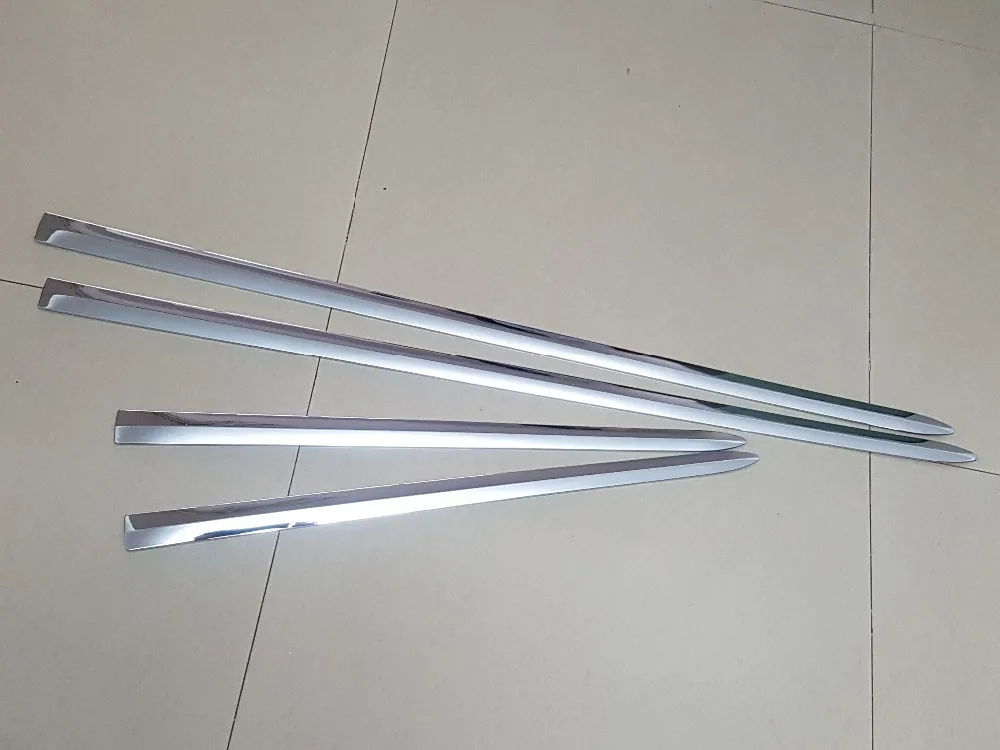

Chrome Side Door Body Molding Protector Plate Trim 4pcs For Maserati Ghibli 2014-2017