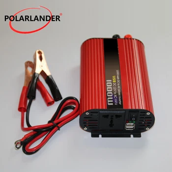 

DC 12V 24V to AC 220V 110V 1000W Polarlander USB Portable Power Inverter Adapter Charger Universal Voltage Converter