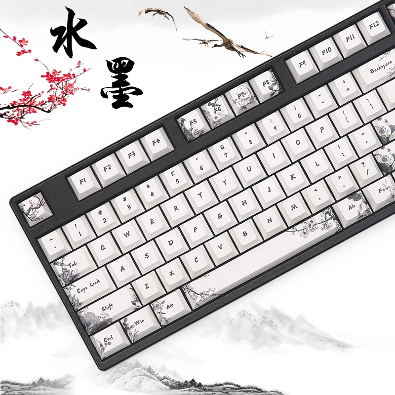 Краситель subbed keycap Вишневый профиль fit gk64|Клавиатуры| |