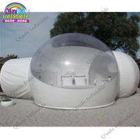 Double Rooms Transparent Inflatable Bubble Tent For Outdoor Camping ,clear Inflatable Igloo Tent For Rental 1