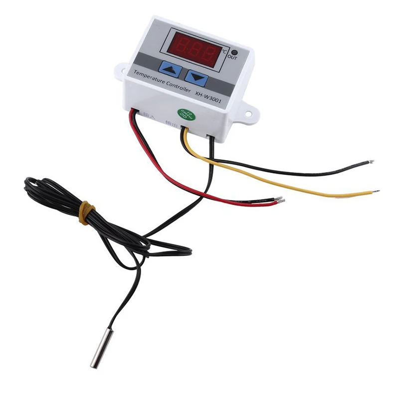 XH-W3001 DC12V Универсальный цифровой светодиодный контроллер температуры Thremostat с