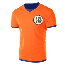 dragon ball super t shirt goku costume Men s tshirt font b anime b font male