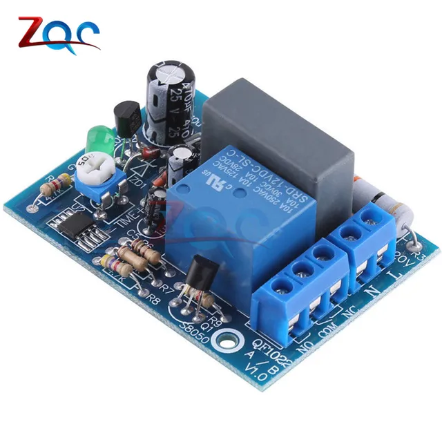 ac 220v timer relay delay switch input output delay off switch 10min timer