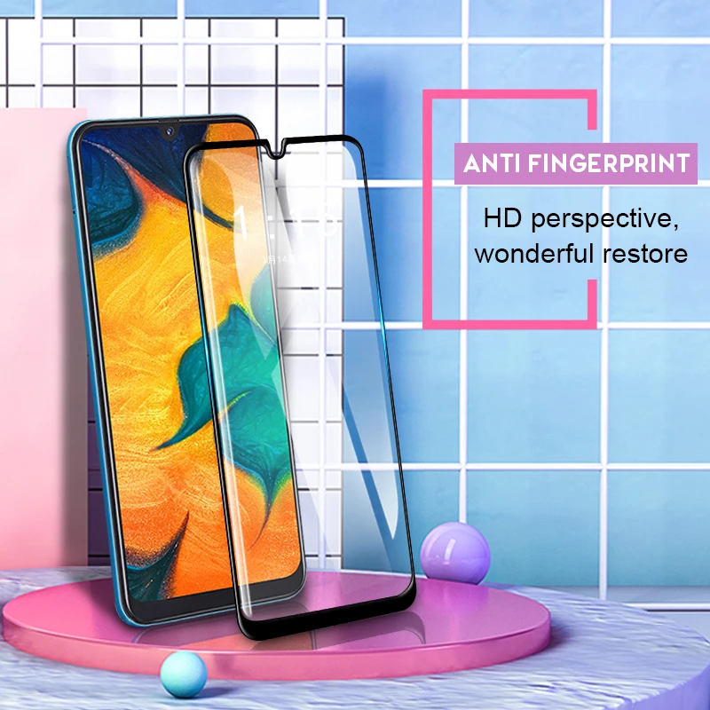 2 в 1 объектив камеры закаленное стекло для samsung Galaxy A50 A505FN Полный экран протектор стекло на SM A50 A505 крышка защитная пленка