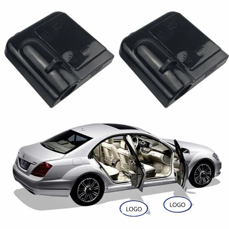 

2pcs Car LED logo projector door laser light For SEAT Leon 1 2 3 MK3 FR Cordoba Ibiza Arosa Alhambra Altea Exeo Toledo Formula
