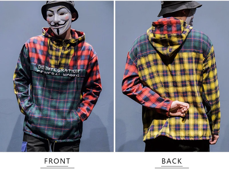 Hip Hop Street Wear Harajuku Oversized Sweatshirt Mens  (8)