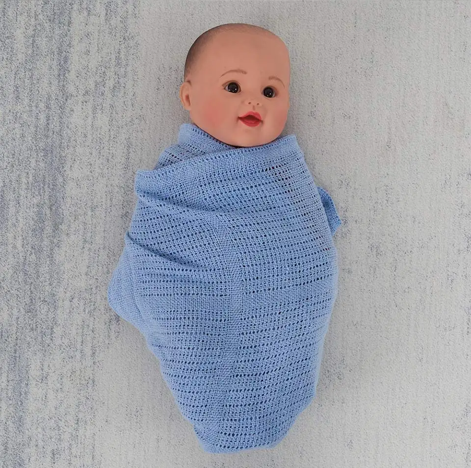 Выдалбливают одеяло для младенцев одеяло пеленки для новорожденного малыша дышащий Ветер крышка 70*90 см конфеты цвет спальный постельные