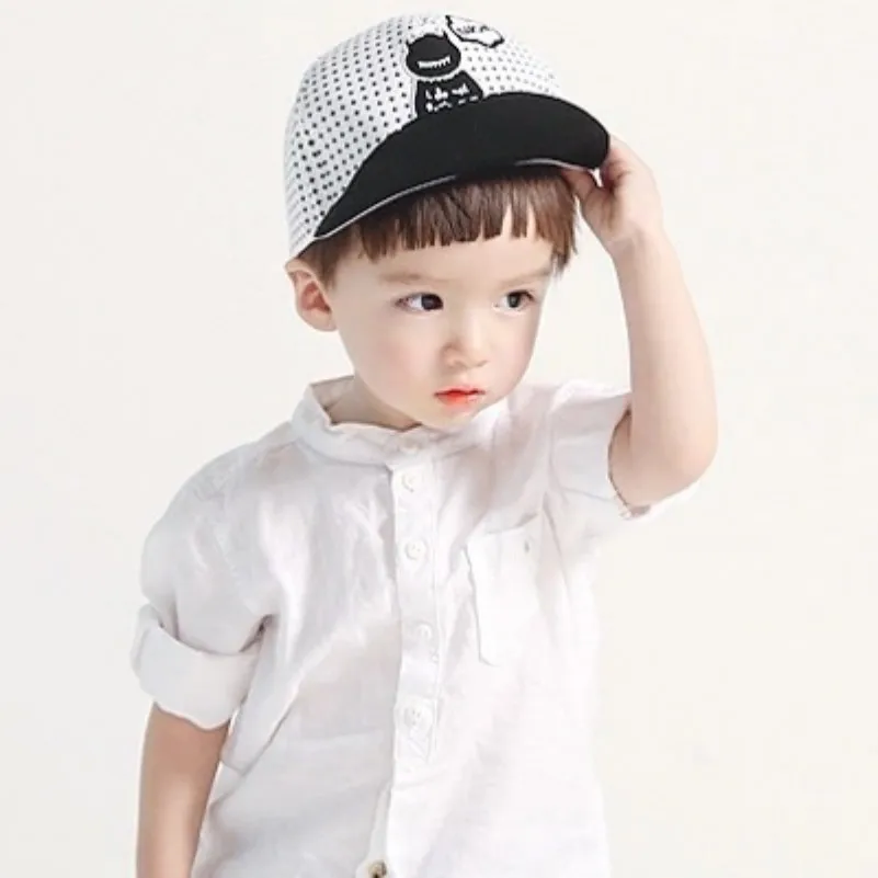 Kids Baseball Cap Pokemon Fitted Hat Fashion Boys Baseball Hat Hip Pop