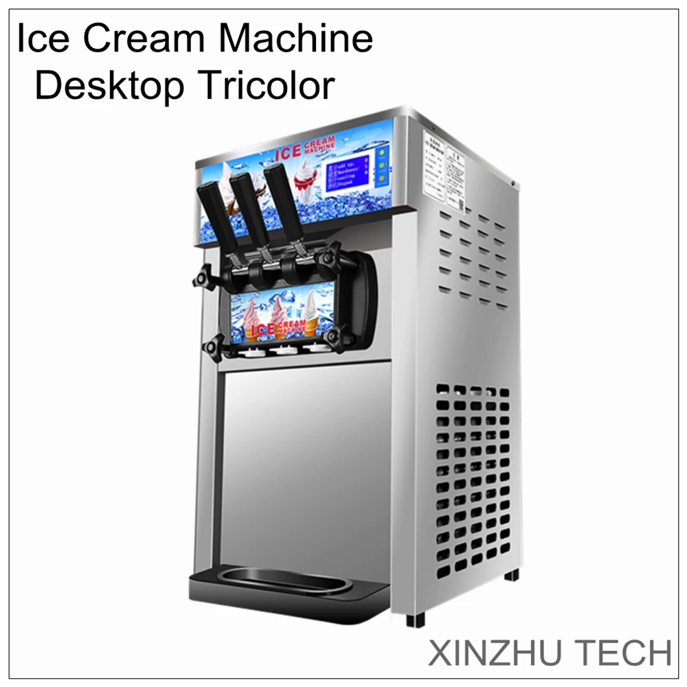 

New Professional Ice cream machine 168 various colors practical soft ice Ice cream maker 1200W stainless steel 16-18L/H american