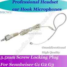 Micwl Pro Omni-направленность Беспроводной микрофон гарнитуры для Sennheiser G1 G2 G3 bodypack микрофона Системы