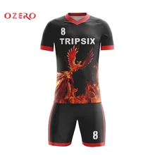 Высокое качество настроить футбол Джерси Мужчины Красный Цвет Футбол Рубашка Горячая Распродажа