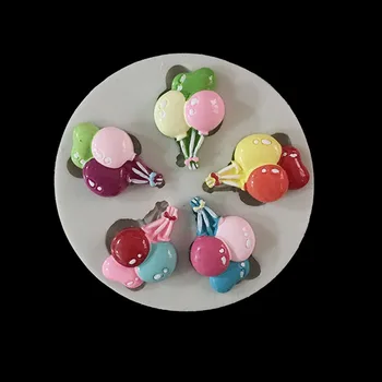 

minsunbak New Balloon Shape Chocolate Silicone Mold Cake Decorating Tool Sugarcraft Gumpaste Mold