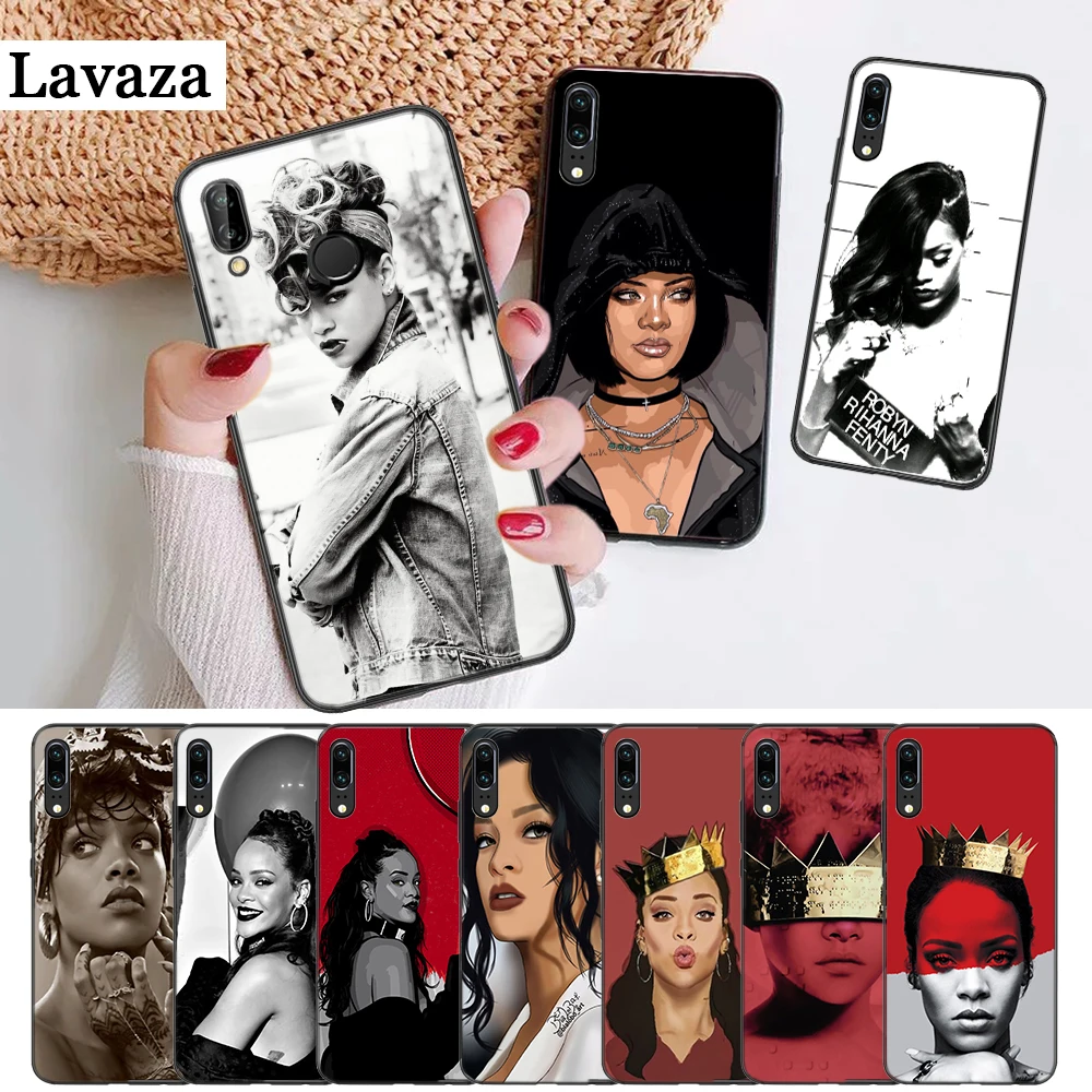 

Lavaza Rihanna Anti Work Drake Silicone Case for Huawei P8 Lite 2015 2017 P9 2016 Mimi P10 P20 Pro P Smart 2019 P30 Lite Pro