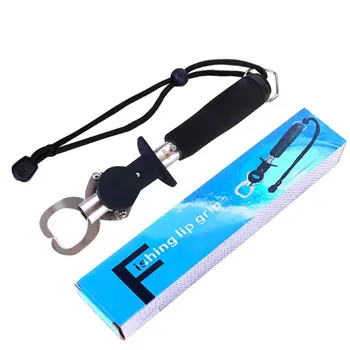 

Fish Gripper Stainless Steel Multi-Function Tape Measure Tackle Control With Lip Grabber Fish control Fish Lip Gripper