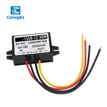 Dc Dc Converter 12V 24V 36V to 12V IP67 Waterproof Voltage Converters Power Supply 15-58V to 12V Step Down Buck Module Dc Dc Converter 12V 24V 36V to 12V IP67 Waterproof Voltage Converters Power Supply 15-58V to 12V Step Down Buck Module