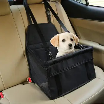 

Car Seat Protector Cover Pet Cat Dog Puppy Carrier Mesh Anti-scratch Hanging Bag