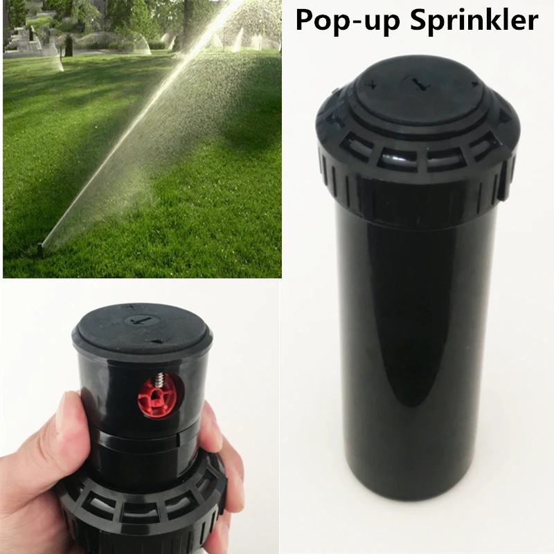 DN20 3/4" Angle/Distance Adjustable Pop up Sprinklers For Garden