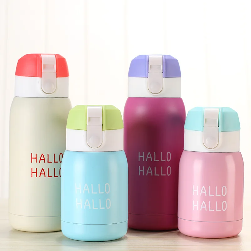 Simple Candy Thermos Vacuum Flask Cute Stainless Steel Thermos