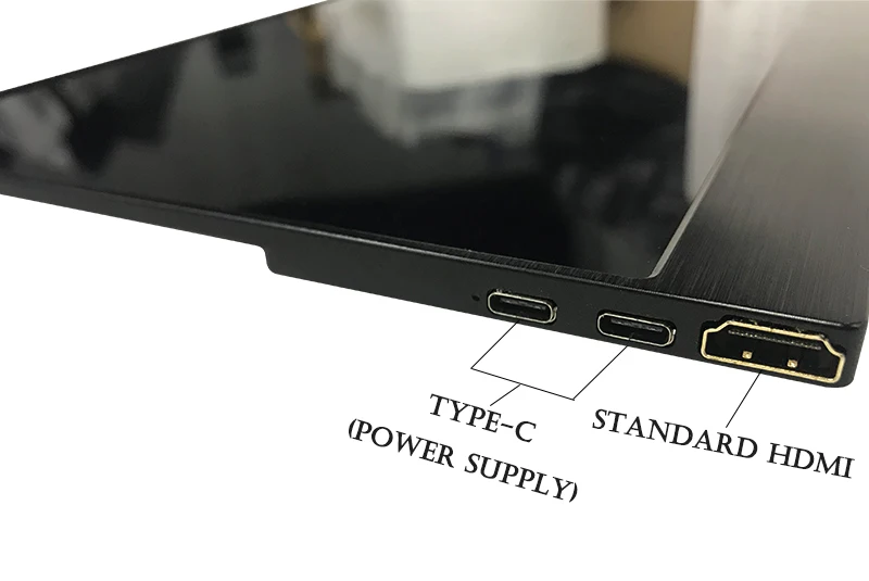13.3 Inch Supper Ultra-narrow Border HDR Portable Monitor  IPS Screen For PS3 PS4 XBOX Car Display PC For Mac
