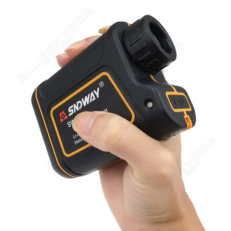 SNDWAY SW 900A 900M Laser Range Finder Scope Meter Speed Measurer Monocular Rangefinder 8x Distance For
