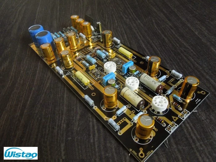 

Tube MM Phono Stage Amplifier Board PCBA Ear834 Circuit Vinyl LP Amp No Including 12AX7 Tubes RIAA HIFI Audio DIY Free Shipping