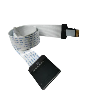 Image 3 - 10cm 25cm 48 סנטימטר 62cm TF מיקרו SD כרטיס TF SD כרטיס להגמיש הארכת כבל מאריך מתאם ממיר קורא רכב GPS נייד טלפון