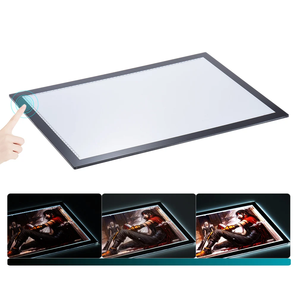 Light Box Drawing Tracing Tracer  Led Light Pad Copy Tracing Board - A3  46x33.6cm - Aliexpress