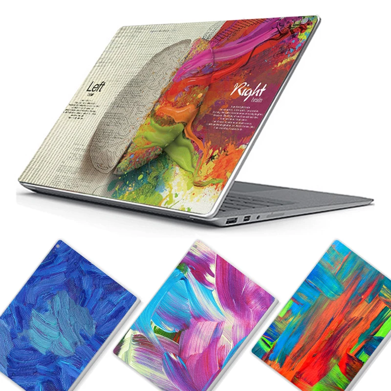 

Colorful brain Laptop Back Skin Stickers for Microsoft Surface Book 13.5 inch PVC Waterproof Computer Cover for Surface book 13