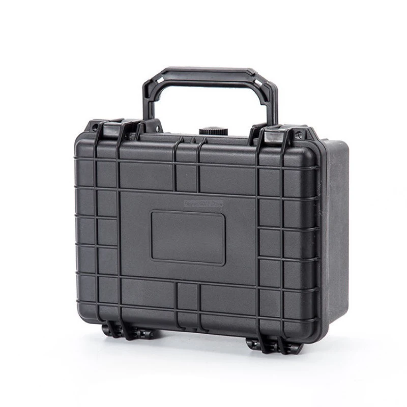 

9" portable Waterproof Sealed safety equipment instrument box Outdoor Safety Equipment hardware tool box with cutting sponge