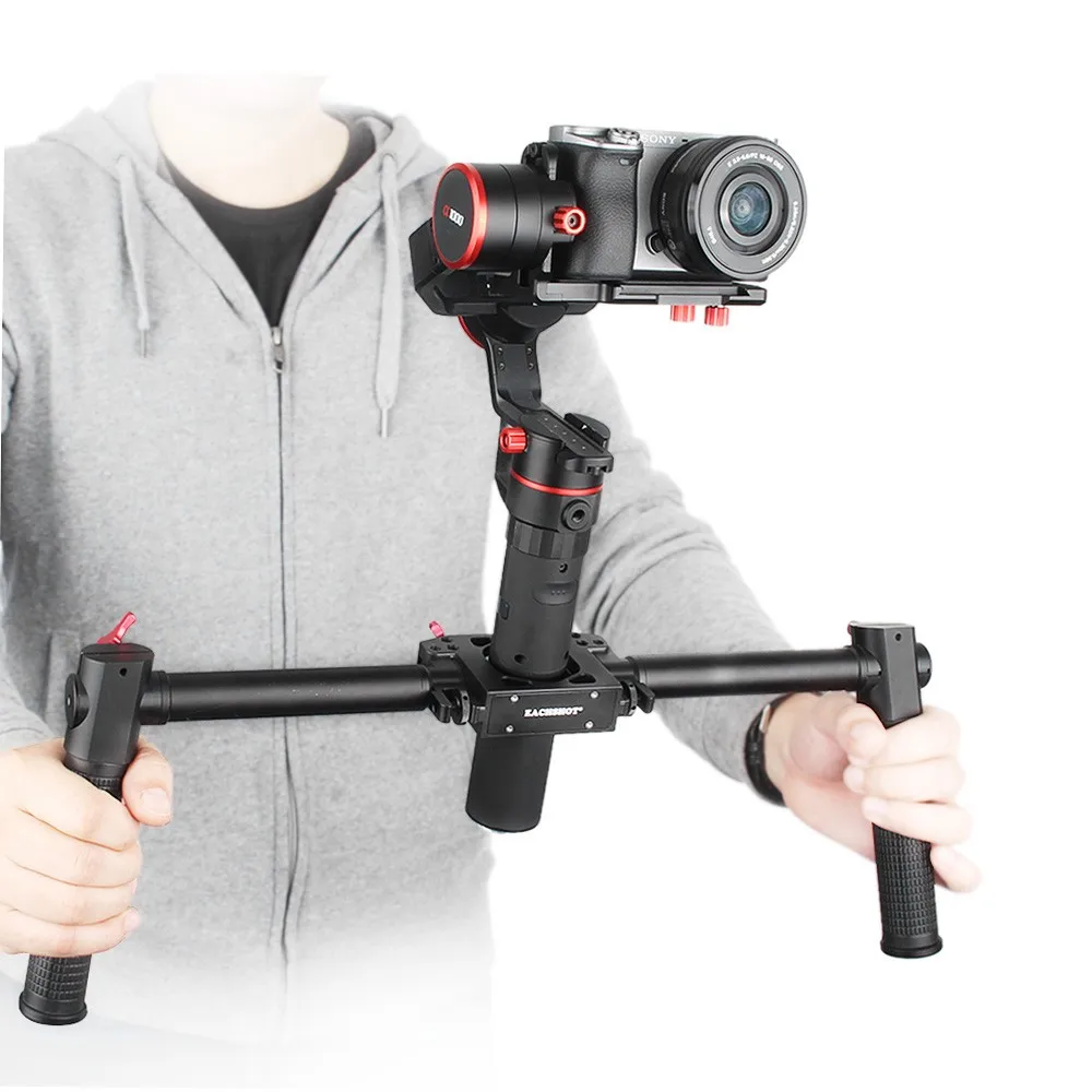EACHSHOT DH 1 двойной ручкой карданный захват ручной Руль кронштейн для Zhiyun 2 крана V2