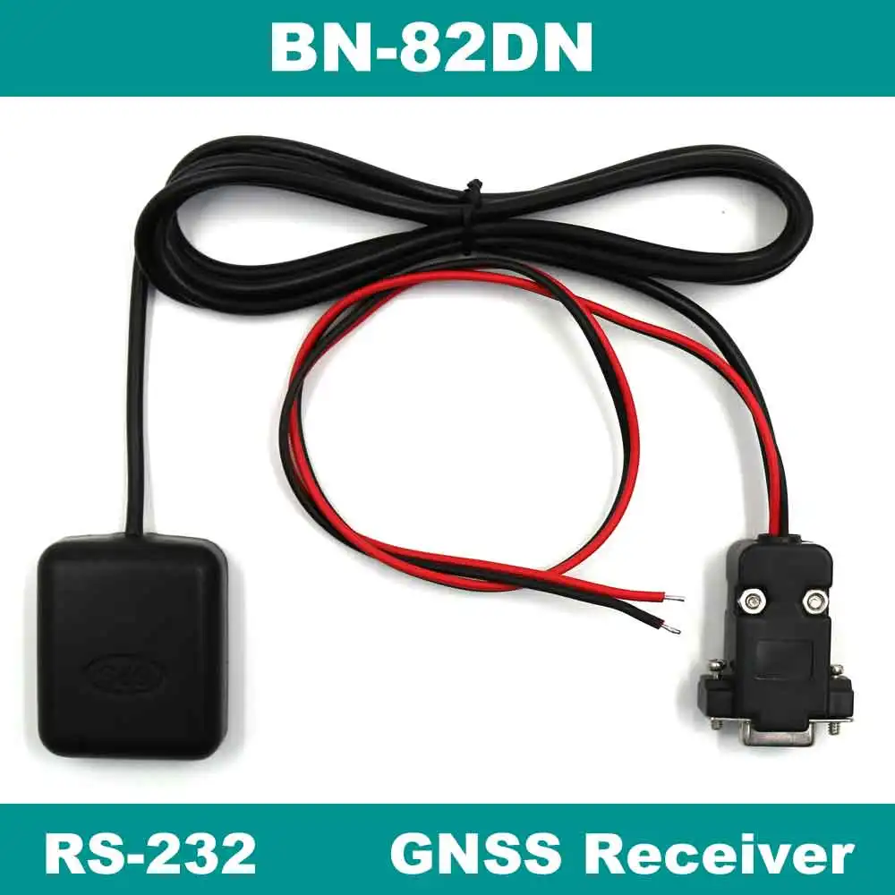 

BEITIAN RS232 DB-9 Female+Power Cable GNSS receiver Dual GPS+GLONASS receiver ,9600,NMEA,4M FLASH,2M,BN-82DN