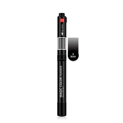 S MUXI Magic Dis цветные маркерные ручки креативные Двойные головки волшебные цветные маркерные ручки мульти-ручки наборы для подарка школьные офисные товары для рукоделия - Цвет: S