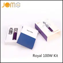 RU Stock!JomoTech 100W Huge Vaporizer Carbon Fiber Electronic Cigarette Kit 3000mAh Battery Royal 100w Box Mod Vape Pen Jomo-109
