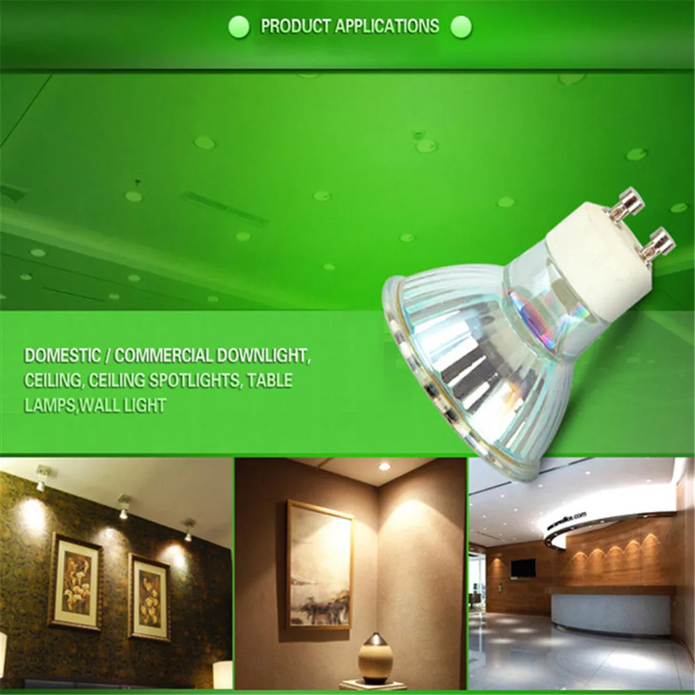 Точечная Светодиодная лампа GU10/MR16 2835 Вт 60 светодиодный одов 10 шт.|led light bulb|led bulblight