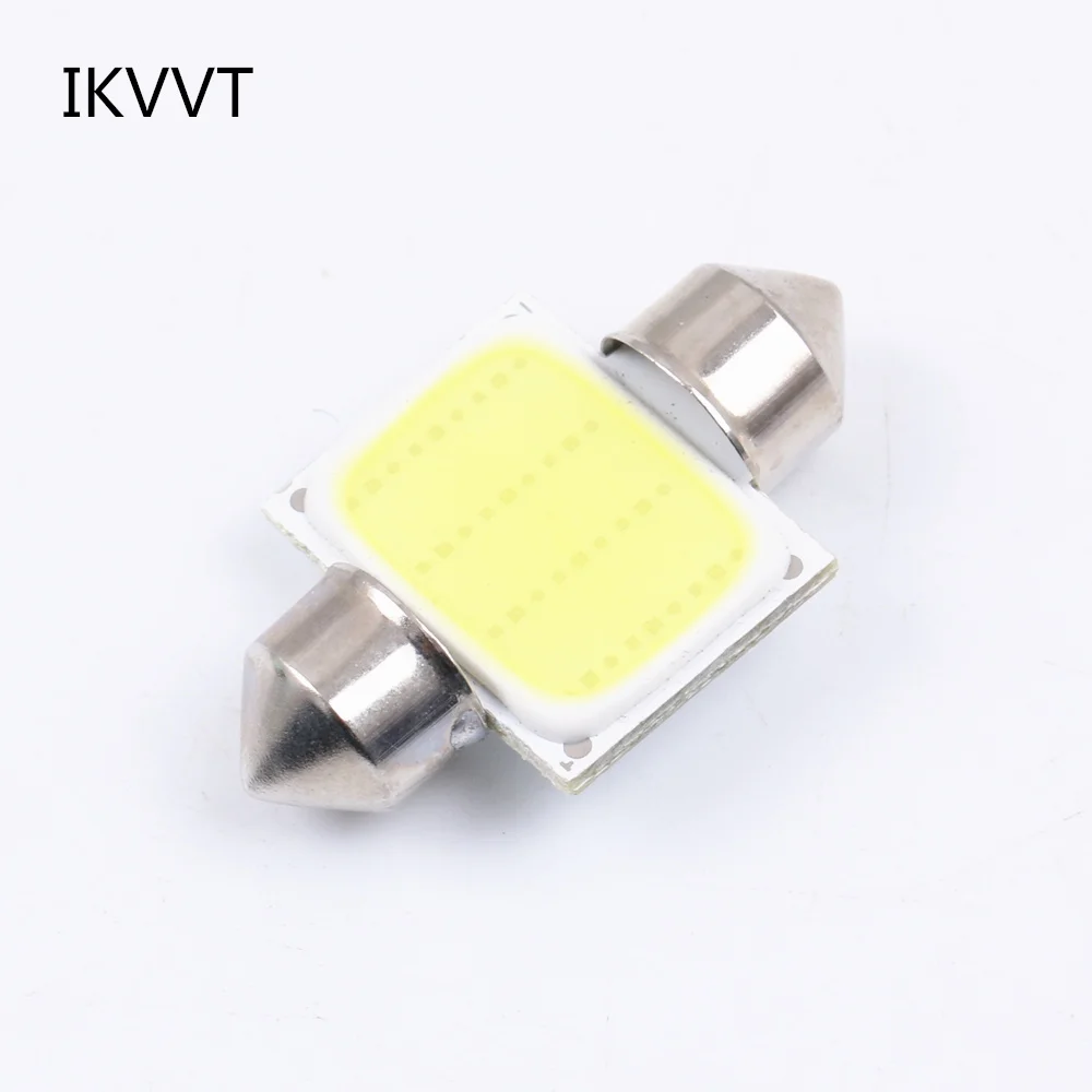 

31mm 36mm 39mm 41mm Festoon car COB LED Bulb C5W C10W Car Dome reading Map Light Auto Lamp Bulb DC12V White car-styling
