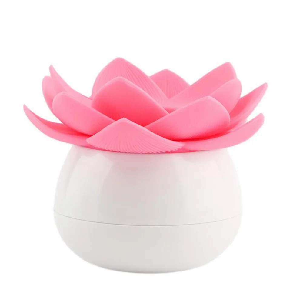 

Pocket Cute Lovely Toothpicks Holder Cotton Swab Case New Lotus Flower Toothpick Box Home Table Decoration
