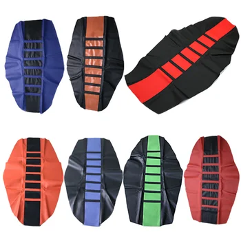 

7 Colors Motorcycle Leather Gripper Soft Seat Cover For Honda Yamaha Kawasaki KTM SX SXF XC XCF Universal Dirt Bike Motocross