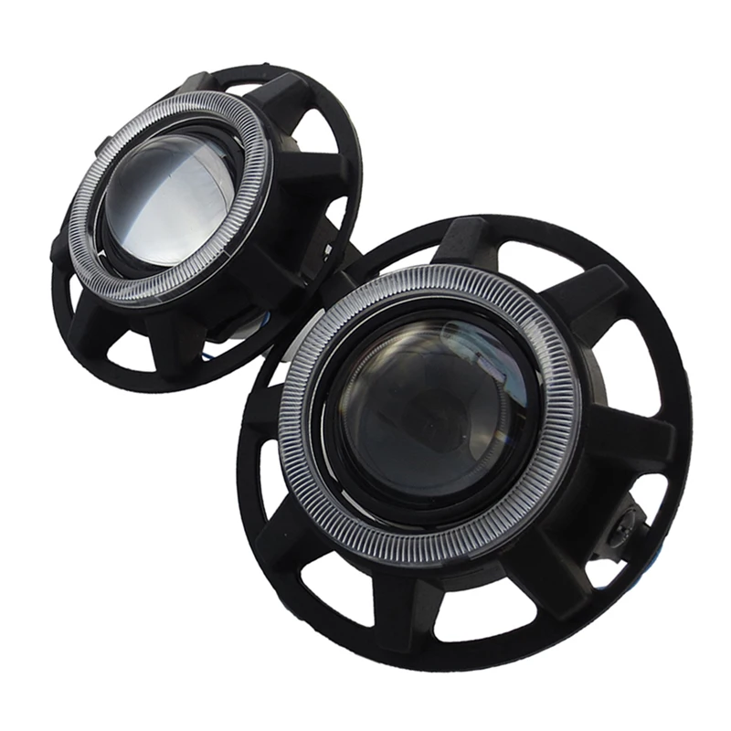 

Front bumper high low beam lens sport h9 h16 led halogen hid lamp fog lights headlights house holder for Dodge Caliber