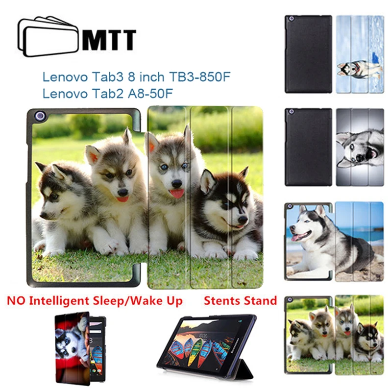 

MTT Husky Dog Case For Lenovo Tab2 A8 A8-50F Tab3 8inch TB3-850F/TB3-850M Flip Cover Book Case For Lenovo Tab 2 3 8'' tablet
