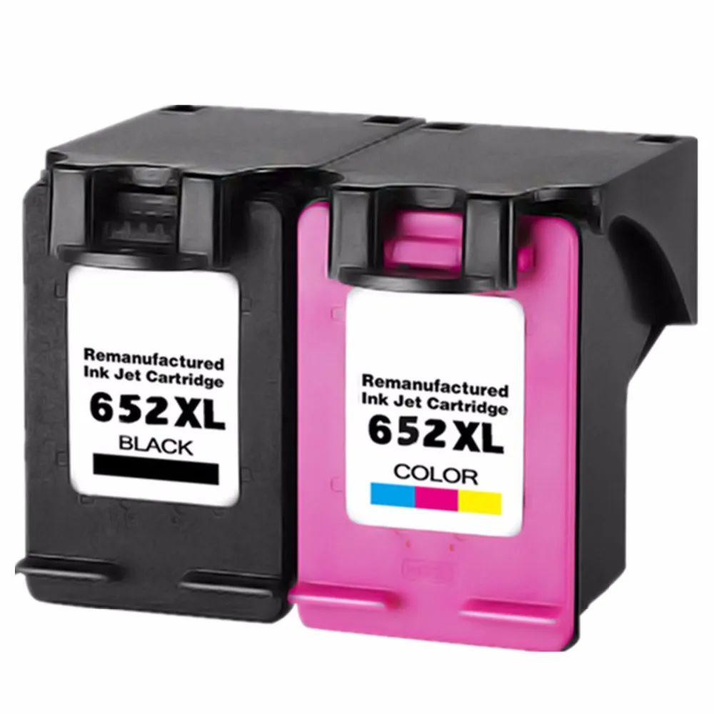 

Remanufactured Ink Cartridges For HP 652 XL HP652 HP652XL Deskjet 1115 1118 2135 2136 2138 3635 3636 3835 4535 4536 4538 4675